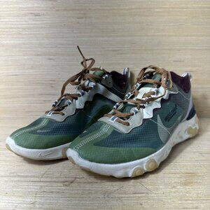 Nike React Element 87 x Undercover Green Mist 2018 BQ2718-300 Size 11